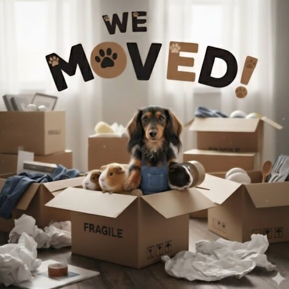 WE MOVED - Picture 1 of 3